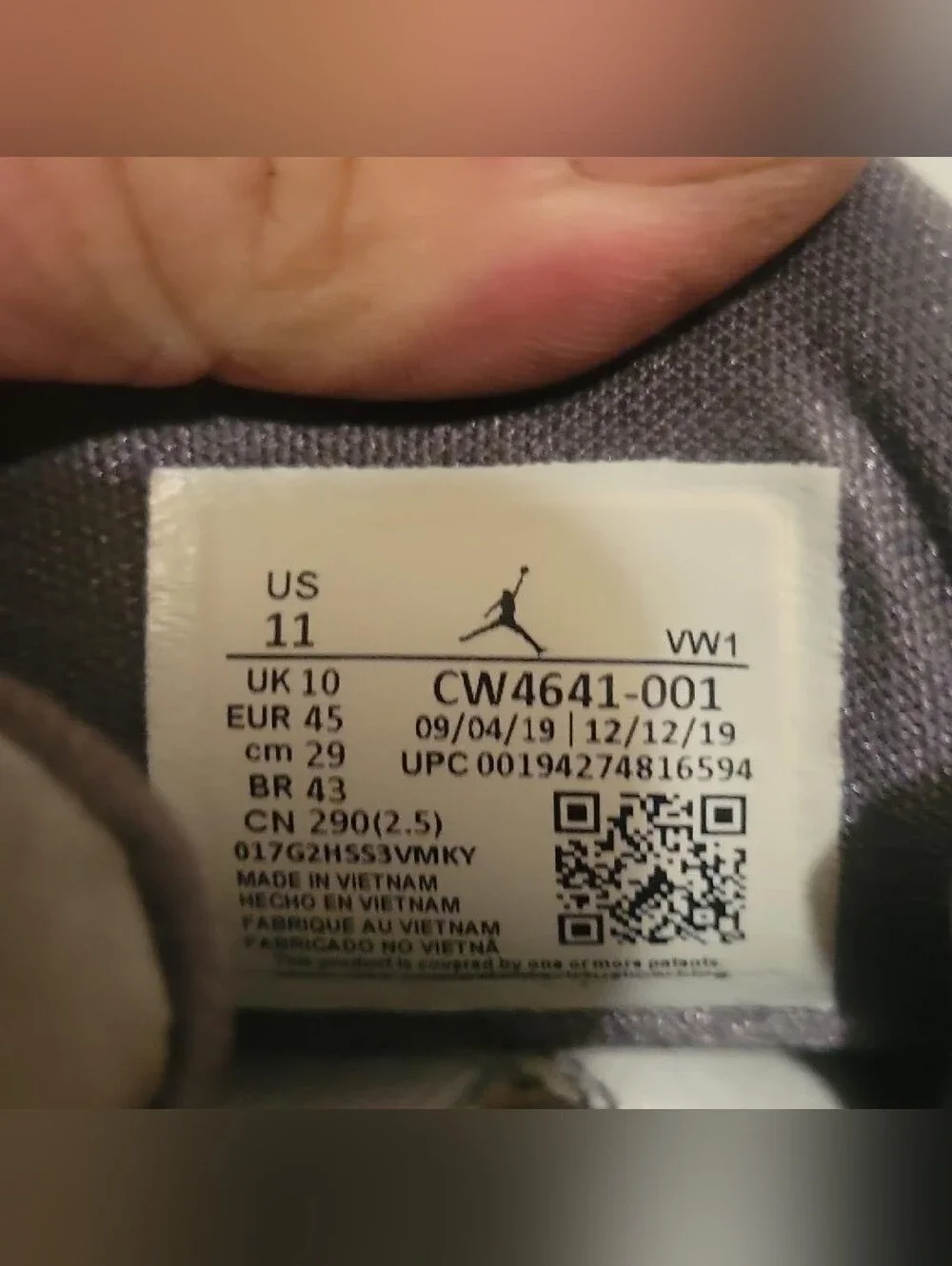 Air Jordan 6 Rings In Cool Gray